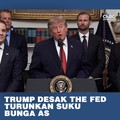 Presiden Donald Trump kembali mengkritik bank sentral Amerika Serikat atau The Fed karena dinilai belum cukup agresif menurunkan suku bunga.