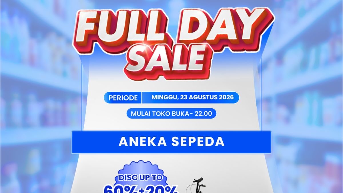 Beli Sepeda Anak di Transmart Full Day Sale Murah Meriah Cuma Rp 1 Jutaan