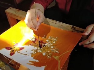 Kearifan Lokal Lereng Gunung Wilis di Batik Tulis Jatiwaras Nganjuk