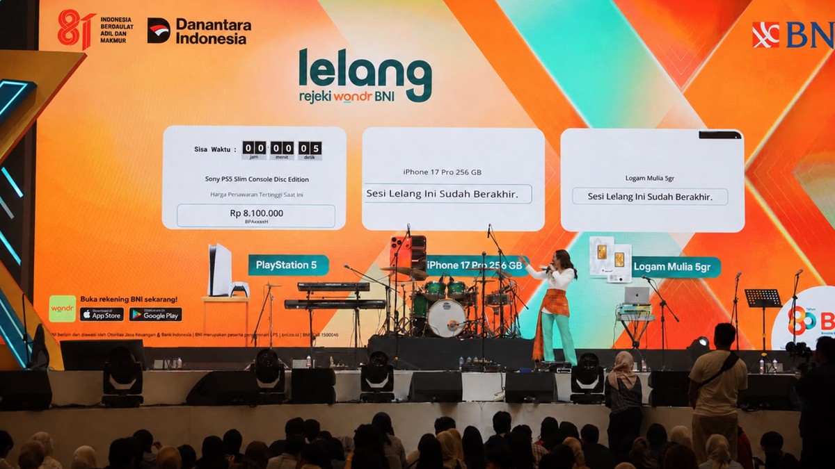 Yuk Masuk BNI wondrX Gratis, Bisa Ikut Lelang rejeki Setiap Hari