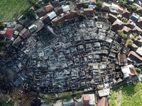 Desa Adat Sade Ludes Terbakar, Foto Terbaru Nasib Rumah Suku Sasak