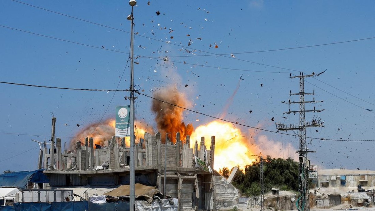 Potret Serangan Terbaru Israel ke Gaza, Anak-Anak Jadi Korban Lagi