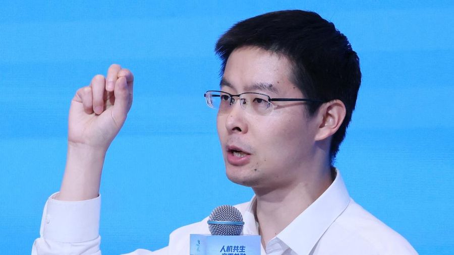 Wang Xingxing, CEO Unitree Robotics. (REUTERS/Maxim Shemetov)