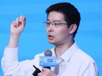 Wang Xingxing, CEO Unitree Robotics. (REUTERS/Maxim Shemetov)