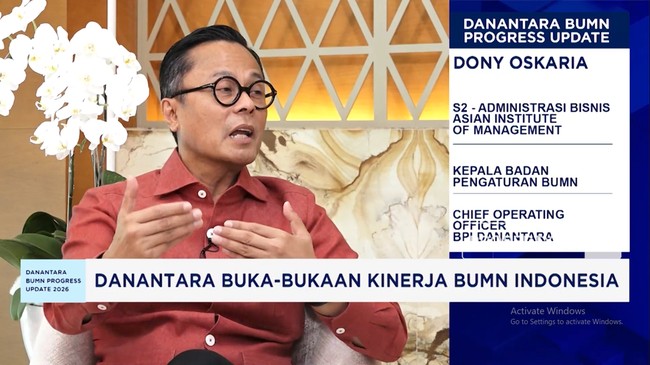Video: Dony Oskaria Sebut Konsistensi Kunci Sukses Transformasi BUMN
