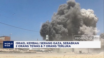 Israel Kembali Serang Gaza, Sebabkan 2 Tewas & 7 Terluka