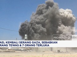 Israel Kembali Serang Gaza, Sebabkan 2 Tewas & 7 Terluka
