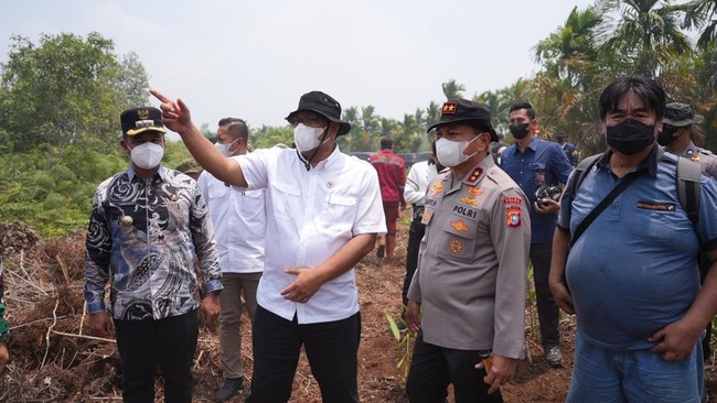 Soal Karhutla, Menteri LH Jumhur Tegaskan Siap Sanksi Hingga Pidana
