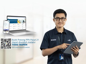 Kini Bukti Potong Pajak Pensiunan Dapat Diunduh Melalui TOS TASPEN!