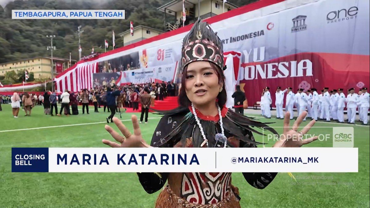 Video: Merayakan HUT ke-81 RI Dari Jantung Tambang Freeport Indonesia