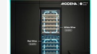 Wine Cooler MODENA Bisa Simpan 165 Botol, Cocok untuk Kolektor di Rumah