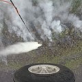 Operasi water bombing untuk pemadaman karhutla di Kalimantan Tengah, Minggu (23/8). (Dok. BNPB)