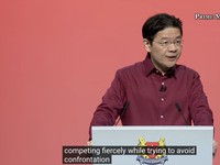 Profil PM baru Singapura Lawrence Wong. (Tangakapan layar National Day Rally 2026)