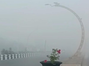 Video: Kabut Asap Imbas Karhutla di Sampit Kalteng Hari Ini