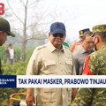 Tak Pakai Masker, Prabowo Tinjau Titik Karhutla di Kalbar