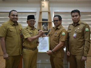 Taufik jadi Plt Sekda Aceh Gantikan M Nasir