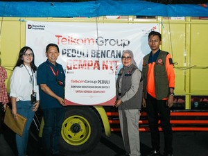 TelkomGroup Salurkan Bantuan Rp 1,3 M untuk Bantu Pemulihan Pascagempa NTT