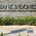 Kompleks Perkantoran Bank Indonesia (BI) di Kawasan Inti Pusat Pemerintahan (KIPP) Ibu Kota Nusantara (IKN), Penajam Paser Utara, Kalimantan Timur, Minggu (16/8/2026). (CNBC Indonesia/Tias Budiarto)
