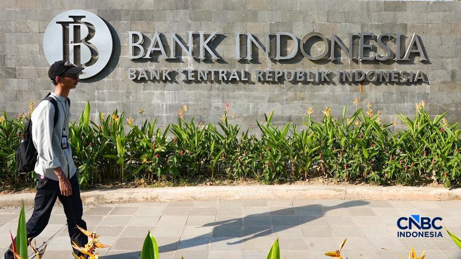 Kompleks Perkantoran Bank Indonesia (BI) di Kawasan Inti Pusat Pemerintahan (KIPP) Ibu Kota Nusantara (IKN), Penajam Paser Utara, Kalimantan Timur, Minggu (16/8/2026). (CNBC Indonesia/Tias Budiarto)