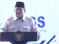 Presiden RI Prabowo Luncurkan Program PLTS 100 GWp, Kab. Jembrana, 25 Agustus 2026. (Tangkapan Layar Youtube Sekretariat Presiden)