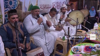 Umat Islam Baghdad Peringati Maulid Nabi di Masjid Abu Hanifa