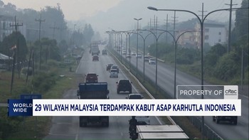 29 Wilayah Malaysia Terdampak Kabut Asap Karhutla Indonesia