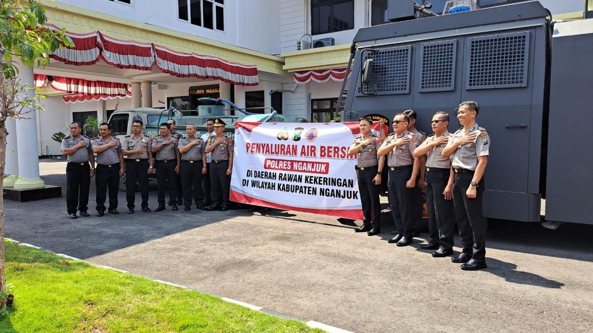 Semringah Warga Jomblang Nganjuk Dapat Suplai Air Bersih