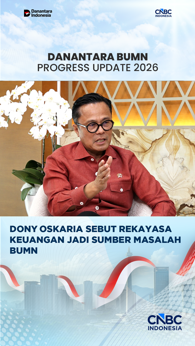 Chief Operating Officer (COO) Danantara sekaligus Kepala Badan Pengaturan BUMN, Dony Oskaria, mengungkap rekayasa keuangan menjadi salah satu sumber masalah di sejumlah BUMN.