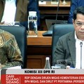 Komisi XII RDP dengan dirjen ESDM RI, dengan kepala SKK MIgas, Ketua BPH Migas dan Dirut pertamina, Rabu (26/8/2026). (Tangkapan layar youtube TVR Parlemen)