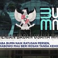 Laba BUMN Naik Ratusan Persen, Prabowo Mau Beri Rosan Tanda Kehormatan