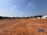 Lahan proyek Pengolahan Sampah menjadi Energi Listrik (PSEL) di Kota Bekasi. Proyek dengan nilai investasi Rp3 Triliun ini bisa mengolah 500.000 ton sampah per tahun, Rabu (26/6/2026). (CNBC Indonesia/Firda Dwi Muliawati)