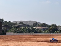 Lahan proyek Pengolahan Sampah menjadi Energi Listrik (PSEL) di Kota Bekasi. Proyek dengan nilai investasi Rp3 Triliun ini bisa mengolah 500.000 ton sampah per tahun, Rabu (26/6/2026). (CNBC Indonesia/Firda Dwi Muliawati)