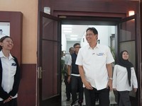 Menteri Keuangan (Menkeu), Purbaya Yudhi Sadewa, melakukan kunjungan mendadak ke Kantor Wilayah Direktorat Jenderal Perbendaharaan (Kanwil DJPb), Jawa Barat di Bandung, Senin (24/8/2026). (Dok. Kemenkeu)