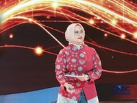 Pembukaan Bali Annual Telkom International Conference (BATIC) 2026 di Nusa Dua Bali, Rabu (26/8/2026). (CNBC Indonesia/Novina Putri Bestari)
