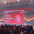 Pembukaan Bali Annual Telkom International Conference (BATIC) 2026 di Nusa Dua Bali, Rabu (26/8/2026). (CNBC Indonesia/Novina Putri Bestari)