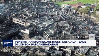 Pemerintah Siap Rekonstruksi Desa Adat Sade Pascakebakaran