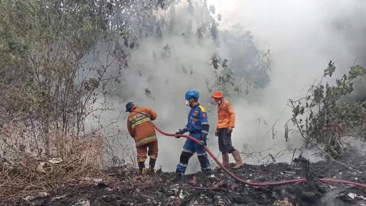 TPA Cioray Tasikmalaya Terbakar, 5 Hektare Lahan Hangus