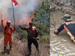 Lahan Gambut Jadi Momok, Petugas Karhutla di Kalteng Rawan Terperosok