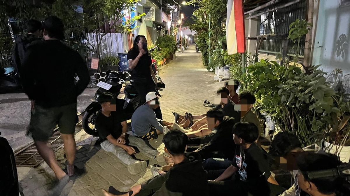 12 Remaja Hendak Tawuran Lawan Geng Motor di Makassar Ditangkap