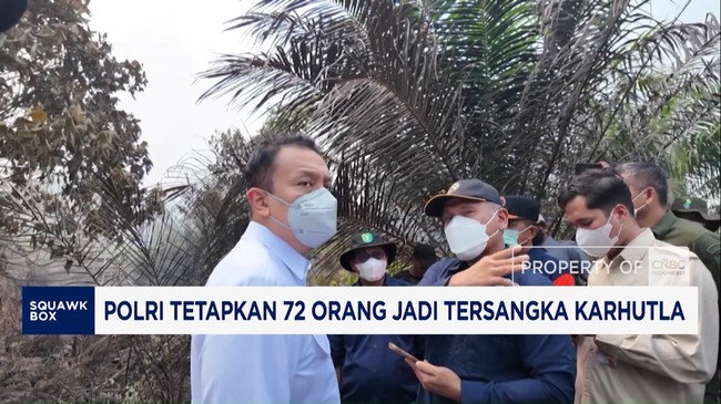 Video: Polri Tetapkan 72 Orang Jadi Tersangka Karhutla