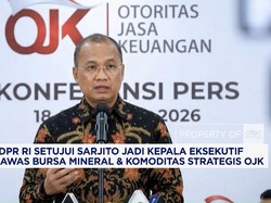 Sah! DPR RI Setujui Sarjito Jadi Kepala Eksekutif Pengawas BMKS OJK