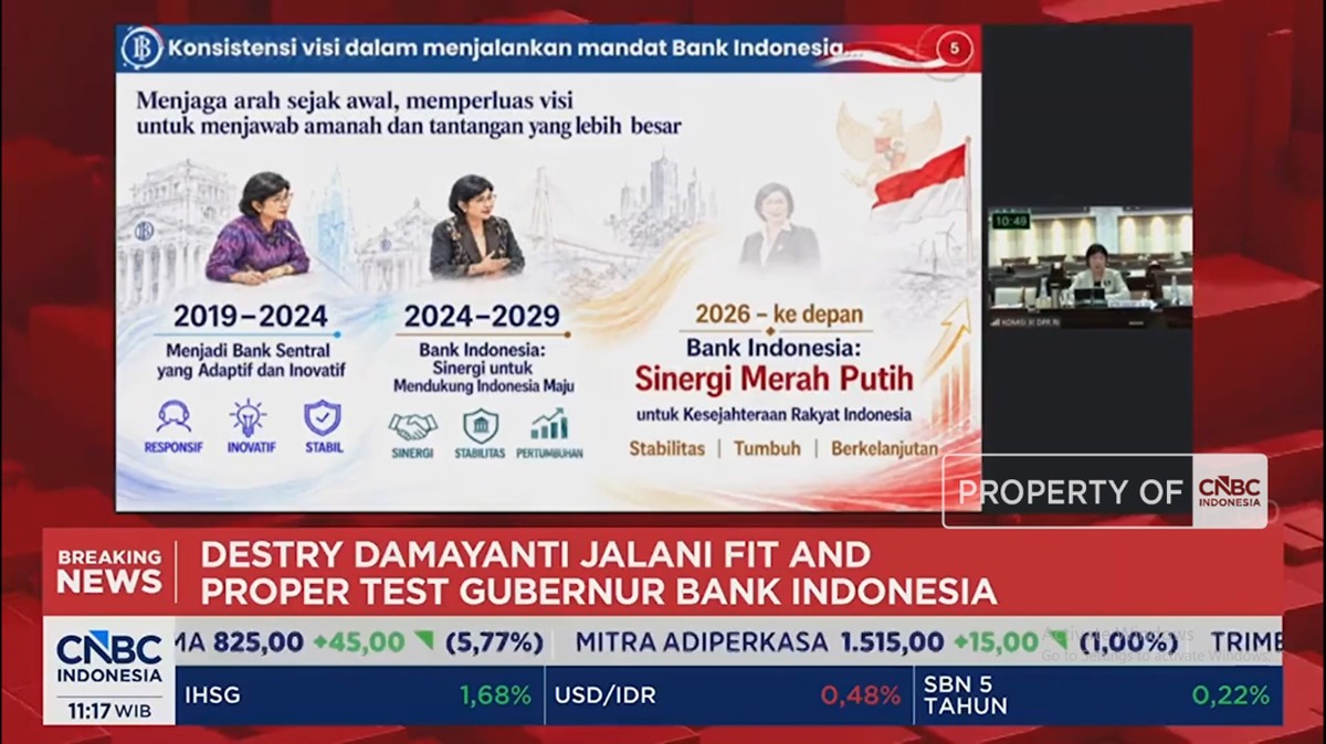 Video: Strategi Kebijakan Destry Damayanti Jika Jadi Gubernur BI
