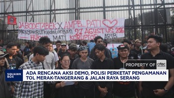 Antisipasi Demo, Polisi Perketat Pengamanan Tol Merak-Tangerang