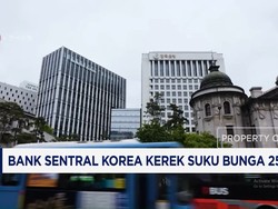 Bank Sentral Korea Kerek Suku Bunga 25 Bps