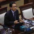 Calon Deputi Gubernur Bank Indonesia (BI), Anwar Bashori saat menjalani Uji Kelayakan atau Fit and Proper Test di Gedung DPR/MPR RI, Jakarta, Kamis (27/8/2026). (CNBC Indonesia/Faisal Rahman)