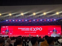 CEO Danantara Rosan P. Roeslani membuka Danantara Housing Expo di NICE PIK 2, Jakarta, Kamis (27/8/2026). (Dok. Istimewa)