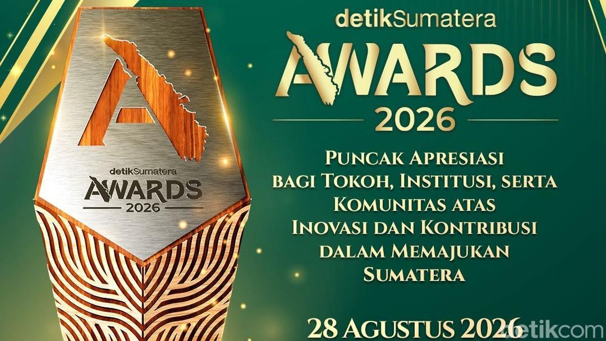detikSumatera Awards Digelar Besok, Apresiasi Tokoh-Institusi Penggerak Sumatera