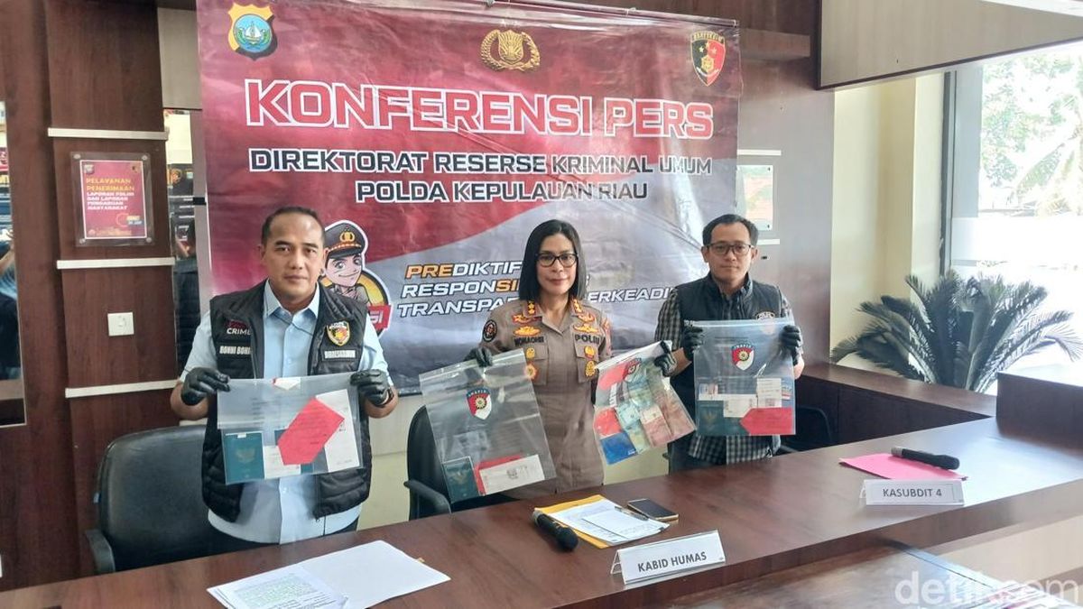 Polda Kepri Ungkap 3 Kasus TPPO, 5 Tersangka Rekrut PMI Ilegal ke Malaysia