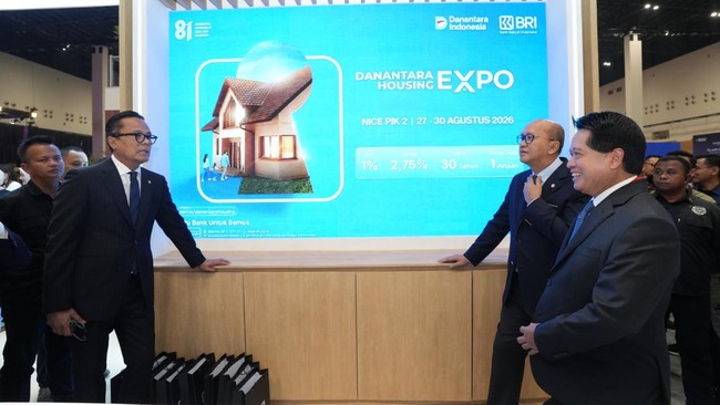 Direktur Utama BRI Apresiasi Gelaran Danantara Housing Expo 2026