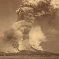 Gunung Krakatau meletus tahun 1883. (Dok. Histority)